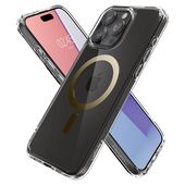 Pokrowiec etui Spigen Ultra Hybrid Mag Magsafe złote APPLE iPhone 15 Pro / 8