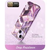 Pokrowiec etui Supcase Cosmo Marble purple APPLE iPhone 14 / 4