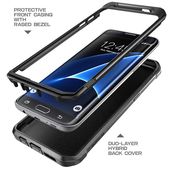 Pokrowiec etui Supcase Unicorn Beetle Pro Czarne SAMSUNG Galaxy S7 Edge / 4