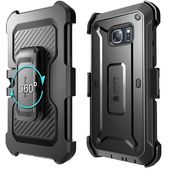 Pokrowiec etui Supcase Unicorn Beetle Pro Czarne SAMSUNG Galaxy S7 Edge / 5