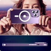 Pokrowiec etui Tech-Protect FlexAir Hybrid Magsafe przeźroczyste APPLE iPhone 15 Pro Max / 2