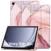 Pokrowiec etui Tech-protect Smartcase marble do SAMSUNG Galaxy Tab A9+