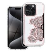 Pokrowiec Etui Teddy Bear różowe APPLE iPhone 16 Pro Max