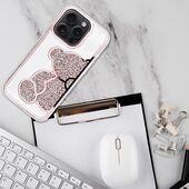 Pokrowiec Etui Teddy Bear różowe APPLE iPhone 16 Pro Max / 6