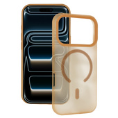 Pokrowiec etui Tel Protect Mist Matte Magsafe Case br�zowe do SAMSUNG Galaxy S23