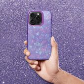 Pokrowiec etui TUTTI FRUTTI fioletowe APPLE iPhone 15 Pro Max / 3