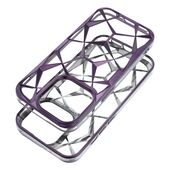 Pokrowiec etui TWINKI Case fioletowe APPLE iPhone 7 / 3