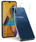 Pokrowiec silikonowe etui Back Case przeroczyste do SAMSUNG Galaxy M21