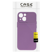 Pokrowiec etui z elastycznego TPU Camshield Soft fioletowe APPLE iPhone 15 Pro Max / 7