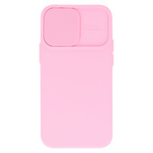 Pokrowiec etui z elastycznego TPU Camshield Soft jasnoróżowe APPLE iPhone 15 Pro Max / 2