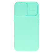 Pokrowiec etui z elastycznego TPU Camshield Soft miętowe APPLE iPhone 15 Pro Max / 6