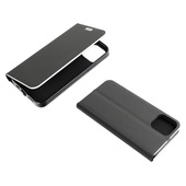 Pokrowiec etui Book Vennus Carbon czarne Xiaomi Redmi 9A / 3