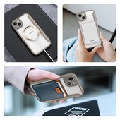 Pokrowiec etui z klapką Dux Ducis Skin X Pro beżowe APPLE iPhone 14 Plus / 7