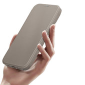 Pokrowiec etui z klapką Dux Ducis Skin X Pro beżowe APPLE iPhone 14 Plus / 8