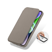 Pokrowiec etui z klapką Dux Ducis Skin X Pro beżowe APPLE iPhone 14 Plus / 9