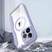 Pokrowiec etui z klapką Dux Ducis Skin X Pro fioletowe APPLE iPhone 14 Pro Max / 12