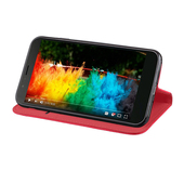 Pokrowiec etui z klapką Magnet Book czerwone ZTE Blade V8 / 3