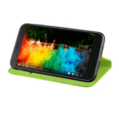 Pokrowiec etui z klapką Magnet Book zielone SONY Xperia X Performance / 3
