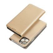 Pokrowiec etui z klapką Magnet Book złote Xiaomi Redmi Note 13 / 4