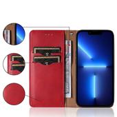 Pokrowiec etui z klapką Magnet Strap czerwone SAMSUNG Galaxy A52s 5G / 4