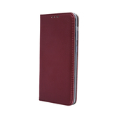 Pokrowiec etui z klapk Magnetic Book burgundowe do Honor X7a