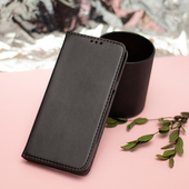 Pokrowiec etui z klapką Magnetic Book czarne APPLE iPhone 15 Plus / 8