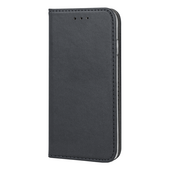 etui podstawka etui z klapk� Magnetic Book czarne do MOTOROLA Edge 60 Fusion