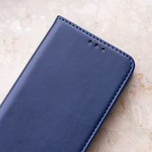 Pokrowiec etui z klapką Magnetic Book granatowe APPLE iPhone 16 Pro Max / 7