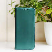 Pokrowiec etui z klapką Magnetic Book zielone Google Pixel 8 / 11