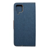 Pokrowiec etui z klapk na magnes Canvas Book granatowe do SAMSUNG Galaxy M22