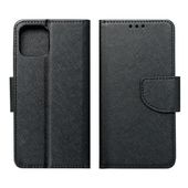 Pokrowiec etui z klapką na magnes Fancy Case czarne HUAWEI Nova Y70 / 6