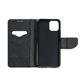 Pokrowiec etui z klapką na magnes Fancy Case czarne HUAWEI Nova Y70 / 7