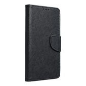 Pokrowiec etui z klapką na magnes Fancy Case czarne SAMSUNG Galaxy A70e / 2