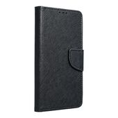 Pokrowiec etui z klapk na magnes Fancy Case czarne do Xiaomi Poco C65
