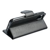 Pokrowiec etui z klapką na magnes Fancy Case czarne Xiaomi Redmi Note 13 / 2