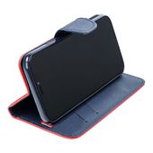 Pokrowiec etui z klapką na magnes Fancy Case czerwono-granatowe APPLE iPhone 15 Plus / 3