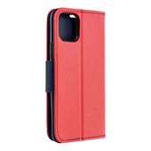 Pokrowiec etui z klapką na magnes Fancy Case czerwono-granatowe APPLE iPhone 15 Plus / 6