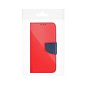 Pokrowiec etui z klapką na magnes Fancy Case czerwono-granatowe APPLE iPhone 15 Plus / 9