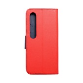 Pokrowiec etui z klapk� na magnes Fancy Case czerwono-granatowe do Xiaomi Mi 10