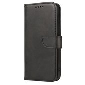 Pokrowiec etui z klapką na magnes Fancy Magnet czarne Oppo Find X5 Pro / 3