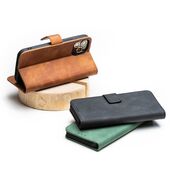 Pokrowiec etui z klapką na magnes Tender Book brązowe Xiaomi Redmi 10 2022 / 7