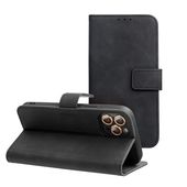 Pokrowiec etui z klapką na magnes Tender Book czarne do SAMSUNG Galaxy A05