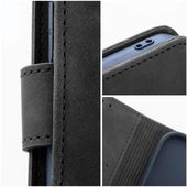Pokrowiec etui z klapką na magnes Tender Book czarne Xiaomi Redmi 12C / 6