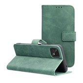 Pokrowiec etui z klapk na magnes Tender Book zielone do SAMSUNG Galaxy A22 5G