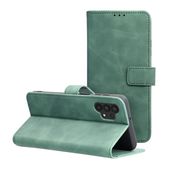 Pokrowiec etui z klapk na magnes Tender Book zielone do SAMSUNG Galaxy A32 LTE