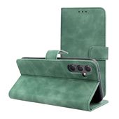 Pokrowiec etui z klapk na magnes Tender Book zielone do SAMSUNG Galaxy A34 5G