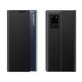 Pokrowiec etui z klapk New Sleep Case czarne do SAMSUNG Galaxy A52 4G