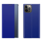 Pokrowiec etui z klapk New Sleep Case niebieskie do APPLE iPhone 13 Pro