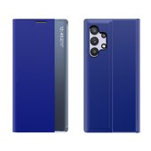 Pokrowiec etui z klapk New Sleep Case niebieskie do SAMSUNG Galaxy A32