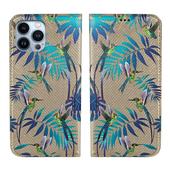 Pokrowiec etui z klapk� Paint Book wz�r li�cie do SAMSUNG Galaxy A13 5G